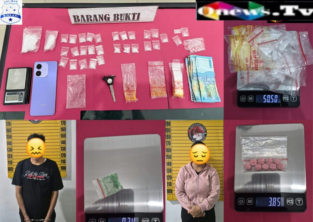 SIKAT HABIS PEREDARAN NARKOBA Polres Landak Gelar KRYD Narkoba Serentak, Amankan Dua Tersangka dan Sita Sabu 51,47 Gram