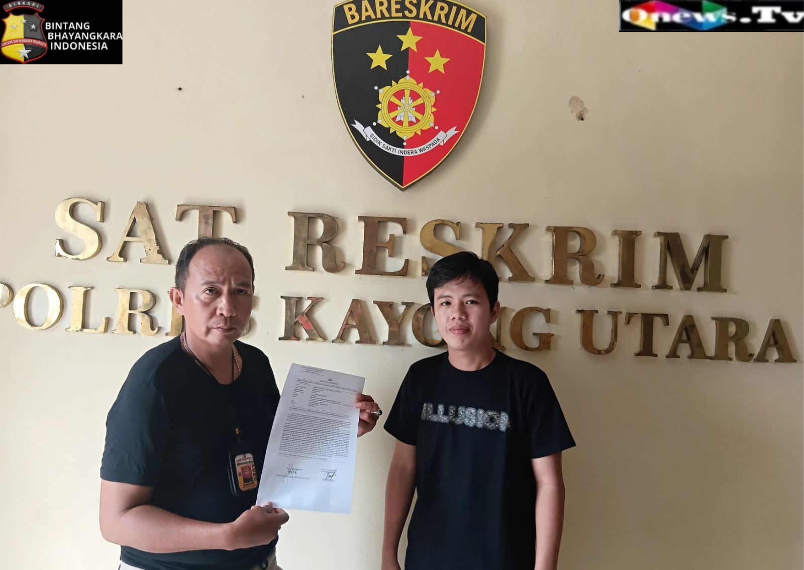 “Awak Media Membuat Laporan Resmi Di Polres Kayong Utara Atas Dugaan Perbuatan Tidak menyenangkan Serta Penghinaan Terhadap Profesi Seorang Jurnalis Wartawan