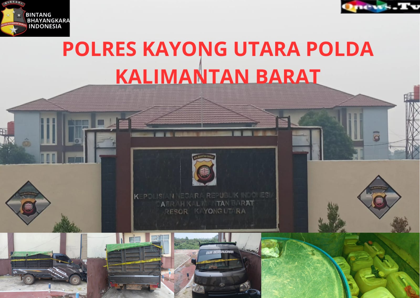 Satu Unit Mobil PICK UP Grand Max Warna Hitam Membawa BBM Subsidi Jenis Pertalite yang Diamankan Polres Kayong Utara Jadi Sorotan